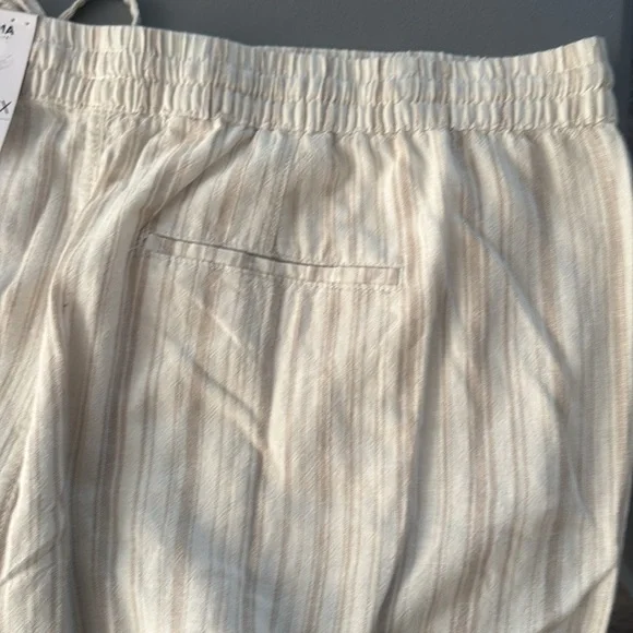 Sonoma Beige Striped pants 3X - Picture 5 of 5